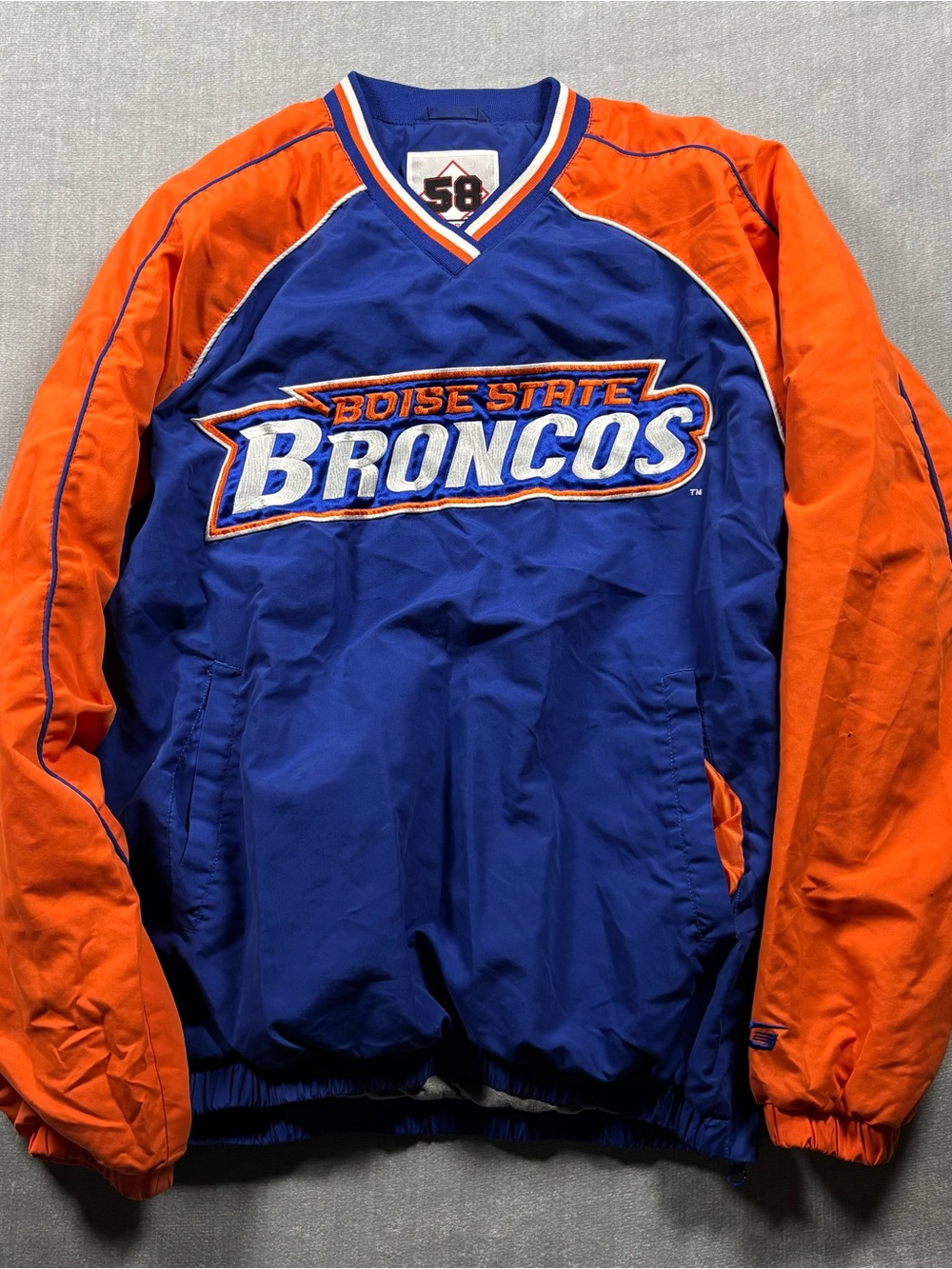 Boise State Broncos Blue & Orange Pullover